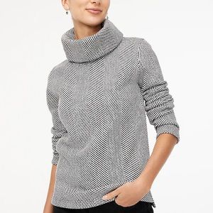 J. Crew long-sleeve funnel neck pullover